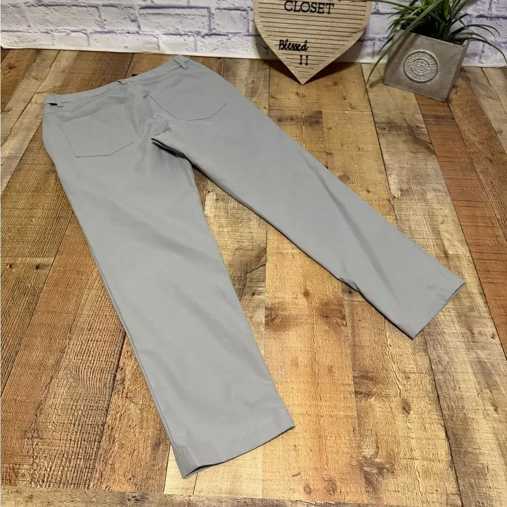Lululemon ABC Pants Mens Size 31 Classic Warpstreame Gray Stretch M5AQHS